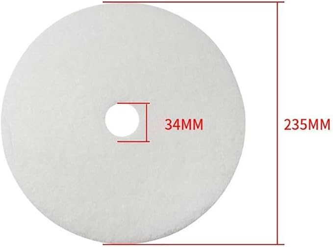 GSHLLO 10 Pcs Universal Cloth Dryer Exhaust Filter Portable Dryer Replacement Lint Filter Air Intake Paper Filters for Chef Dryer 227 x 33 mm