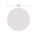 Labasics Qualitative Filter Paper Circles, 110 mm Diameter Cellulose Filter Paper with 15-20 Micron Particle Retention Medium Filtration Speed, Pack of 100
