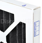 AIRX FILTERS WICKED CLEAN AIR. ODOR 20x25x1 MERV 7 Carbon Pleated Air Filter - Made in the USA - Box of 6