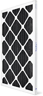 AIRx ODOR 16x25x1 MERV 7 Carbon Pleated Air Filter - Made in the USA - Box of 6