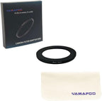 YAMAFOO 58mm to 43mm Step-Up Ring/Step Down Rings Filter Adapter for All Brands UV ND CPL Metal Ring Step-Up Rings Adapter Filter,Black (58-43)