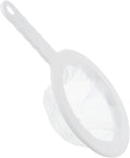 PATIKIL 9"x6" Food Filter Strainer, 350 Mesh, White, Polypropylene, Nylon