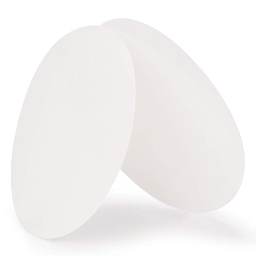StonyLab Quantitative Filter Paper Circles, 94mm Diameter Cellulose Filter Paper with 20 Micron Particle Retention Medium Filtration Speed, Pack of 100