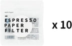 watchget 58mm Espresso Paper Filters - 1000 Disposable Filter Papers for Coffee Puck Screen and Portafilter, Compatible with 58mm Espresso Coffee Maker Baskets