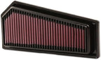 K&N High-Flow Original Lifetime Engine Air Filter: Increase Power & Acceleration, Washable, Replacement Air Filter: Compatible with 2009-2015 Mercedes (SLK200, SLK250, C180, C250, E200, E250), 33-2965