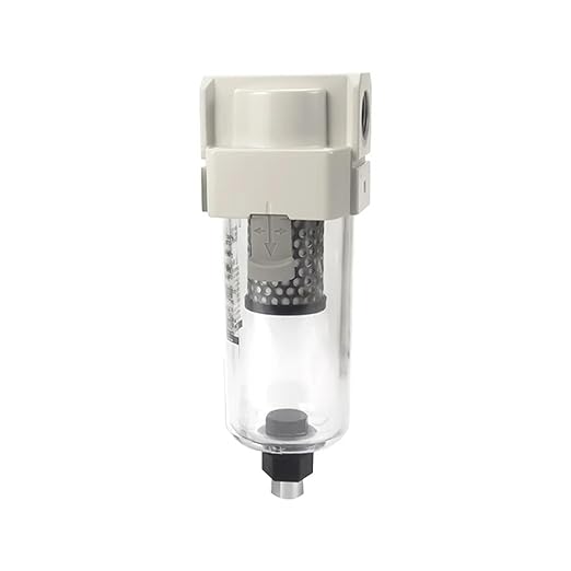 Vacuum Water Droplet Separator Pipeline Filter Negative Pressure Element AMJ AMJ3000-03B AMJ4000-04B-C 1Pcs(AMJ3000-03B)