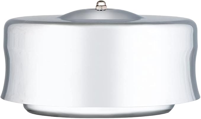 United Pacific S1103 6-3/8" Chrome Round Air Cleaner Assembly (Dome Style)