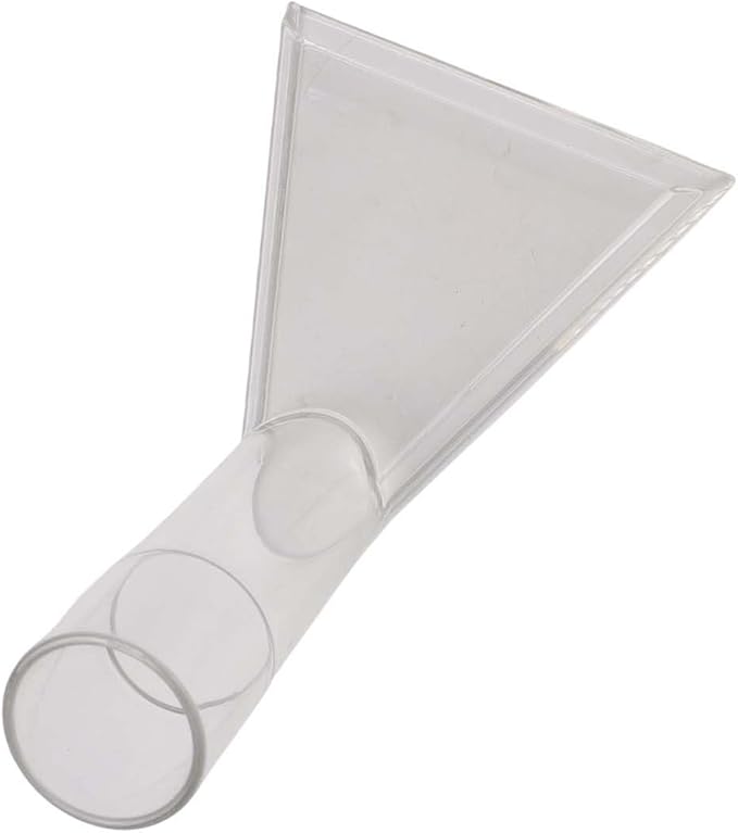 Upholstery Nozzle Spray Extraction Tool Carpet Sofa Cleaner Attachment,Transparent Design, Clear Tips Plastic Vacuum Accessory For Portable Truck Cleaning Equipment Fabric Furniture(small clear tip)