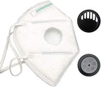 JingXiGuoJ 20 Pack Anti Dust Protection Filter Air Breathing Valves Accessories for Kids & Adults - Outdoor Fast Delivery - Black