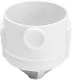 Foldable Portable Stainless Steel Coffee Filter Cup Ultra Fine Drip Tool for Travel Camping Office Home Use White 7.3 x 6.5cm 45g