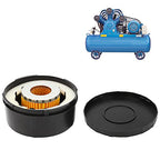3/4 25mm Air Compressor Silencer, Plastic Shell Round Muffler Filter Intake Dia 80mm