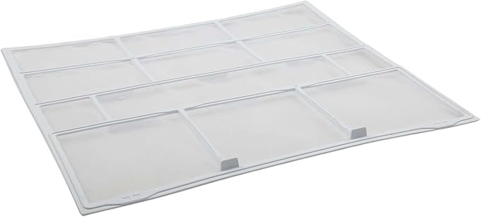 Wall Mounted Air Conditioner Dustproof Filter Cover,Plastic Indoor Unit Air Outlet Screen Compatible with Household Split System AC(31X27.5cm)