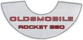 OER Rocket 350 4BBL Large Air Cleaner Decal Fits 1967-1972 Olds Cutlass and 442 Models