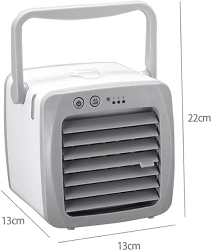 GLEAVI 1pc Portable Usb Air Conditioner Fan Mini Desktop Air Cooler Multi-filtering System for Clean for Home Office School Outdoor Use