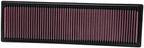 K&N High-Flow Original Lifetime Engine Air Filter: Increase Power: Premium, Washable: Compatible with 2006-2017 Volkswagen: Beetle, Golf, Jetta, Passat, 33-2331