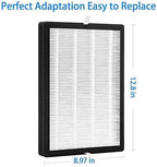 2 Pack GL-FS32 Replacement Filter for GL-FS32 Air Purifier, 3 IN 1, H13 True Hepa Filter with High-efficiency Activated Carbon and Pre-Filter