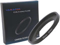 YAMAFOO 28mm to 37mm Step-Up Ring/Step Down Rings Filter Adapter for All Brands UV ND CPL Metal Ring Step-Up Rings Adapter Filter,Black (28-37)