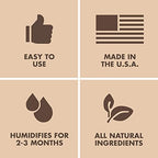 Boveda 58% Two-Way Humidity Control Pack For Storing 1 lb – Size 67 – Single – Moisture Absorber for Storage Containers – Humidifier Pack – Individually Wrapped Hydration Packet – Less Sticky