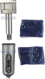 3/4" NPT, THB Industrial Desiccant Air Dryer For Compressed Air, 5oz Metal Bowl, Includes Desiccant Beads, (225 PSI Max), QTY 01