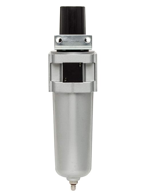 Rockwood 1/2 in. Npt Air Filter Regulators Pressure Regulator with Condensate Discharge Filter and Pressure Gauge Connections