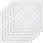 BlueDri Air Scrubber Stage 1 Protective Pre Filter for Air Purifiers Negative Air Machine, Water Damage Restoration Equipment, Construction Debris (5-Pack), White (AS-PF)