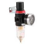 Baomain Pneumatic Filter Regulator AFR-2000 1/8"PT Air Treatment Unit w Pressure Gauge