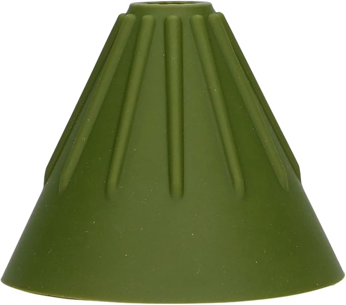 Silicone Coffee Dripper Collapsible Coffee Filter Foldable Portable Reusable Travel Camping Office Home Free Lightweight Easy Brew (Green)
