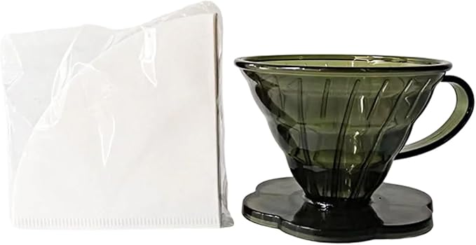 Coffee Filter Cup Dripper Cone for Home Kitchens Slow Brewed Maker with Comfortable Grip Portable Dripper