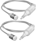 2pcs Siphon Pump Filter for Oil Water and Gas Transfer Lightweight and Portable Hand Pump for Fluid Extraction for Emergency Use and Outdoor Activities