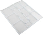 Wall Mounted Air Conditioner Dustproof Filter Cover,Plastic Indoor Unit Air Outlet Screen Compatible with Household Split System AC(31X27.5cm)