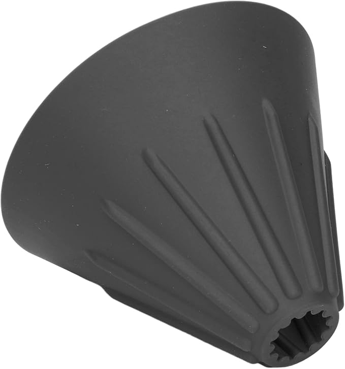 Silicone Coffee Dripper Collapsible Coffee Filter Foldable Portable Reusable Travel Camping Office Home Free Lightweight Easy Brew (Black)