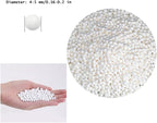 200 Gram Humidifier Cleaner Refill Replacement Nano Silver Ceramic Cleaning Ball for Humidifiers Demineralization Cartridge Containers Filters Fish Tank Purifies Water Eliminates Dust Odor