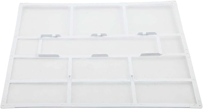 Wall Mounted Air Conditioner Dustproof Filter Cover,Plastic Indoor Unit Air Outlet Screen Compatible with Household Split System AC(31X27.5cm)