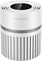 MEGAWISE EPI810 Air Purifier forLarge Room, 215 sq ft Coverage, Real-Time Air Quality Monitor, Fragrance Sponge & Wildfire Smoke, Dust Removal