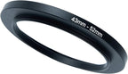 43mm to 52mm Step-Up Ring Filter Adapter for All Brands UV ND CPL Metal Ring Step-Up Rings Adapter Filter (43mm-52mm)