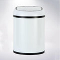 Portable Rechargeable Creative Intelligent Sensor Trash Can Household Electric Fashion Living Room Bathroom Trash Can Can Recycler (Size : B:35 * 25CM) (B:35 * 25CM)