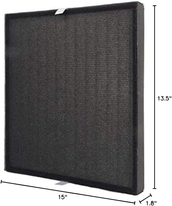 Nispira FLT5900 Filter J True HEPA + Carbon Filter Set Replacement Compatible with GermGuardian FLT5900 Filter J Air Purifier AC5900WCA and AC5900WDLX 1 Pack