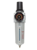 Rockwood 1/2 in. Npt Air Filter Regulators Pressure Regulator with Condensate Discharge Filter and Pressure Gauge Connections