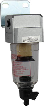 1/4" Mini Particulate filter for compressed air systems air compressor F202N