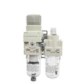 1pc Air Combination Filter Regulator + Lubricator AC AC-A AC20 AC30 AC40 AC20A-02-A AC20A-02G-A AC30A-03G-A AC40A-04-A AC20A-02CG-A(AC40A-04DG-A)
