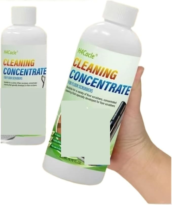 Multi-Surface Floor Cleaner Concentrate for Robot Vacuums Floor Cleaning Solution for Floor Scrubbers, Sweeping & Washing Robots(200mlX2)