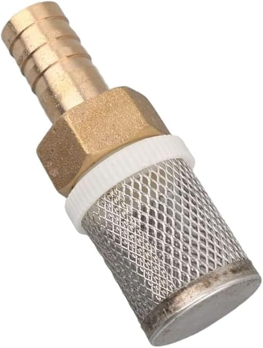 Pro-Grade Sprayer Filter Kit - 6/10/13/19mm Brass & SS Mesh for Car Detailing & Greenhouse Irrigation(6mm)