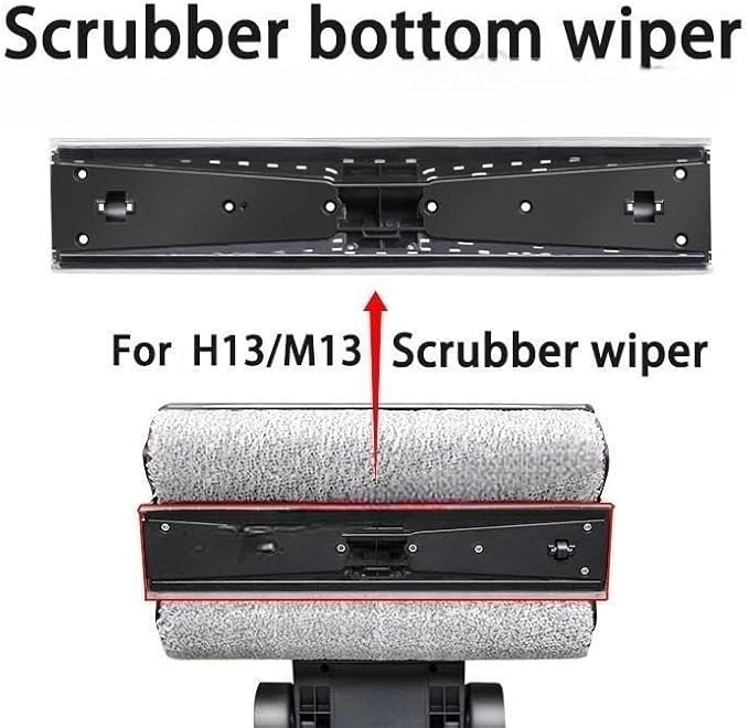 Scrubber Wiper Filter Soft Brush Wet and Dry Vacuum Cleaner Spare Part，Compatible for Dreame， M13 / H13 Accessories(1PCS)