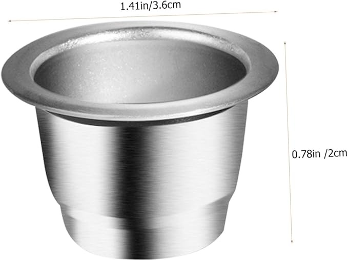 Homoyoyo 4pcs Reusable Coffee Filter Cups Multi-function Drainers for Home Office and Coffee Shops Design Fine Mesh for Better Flavor Extraction