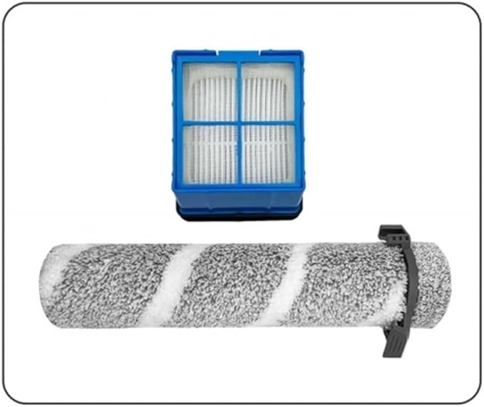 Replacement Parts ，Compatible For Bissell， 3930F 3933 V2 3999Z Floor Scrubber Roller Brush Filter Washing Vacuum Cleaner Parts(H)