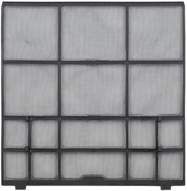 Wall Mounted Air Conditioner Dustproof Filter Cover,Plastic Indoor Unit Air Outlet Screen Compatible with Household Split System AC(31.5X31.5cm)