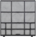 Wall Mounted Air Conditioner Dustproof Filter Cover,Plastic Indoor Unit Air Outlet Screen Compatible with Household Split System AC(31.5X31.5cm)