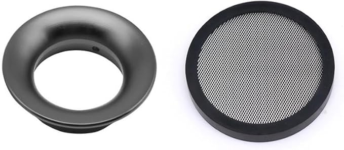 Carburetor Carb Velocity Stack 44mm Air Cleaner Filter Modified Trumpet Aluminum Alloy with Sponge Filter Steel Mesh for GY6 150cc PZ24 PZ30 PHBH Suggest Small Displacement (Titan,44mm)