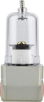 Joyzan Water Oil Separator Filter, Air Compressor Replacement AF2000 02 Pneumatic 1/4 inch NPT Inlet Outlet Particulate Airbrush Moisture Trap Cleaner Compressed in Line Dryer Fitting Paint Spray