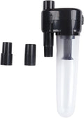 Vacuum Cleaner Filter Dust Collector, ABS Material with 2 Connectors for 32mm and 34.5mm Hoses - Motor Protection, Easy Cleaning, Durable and Lightweight Design